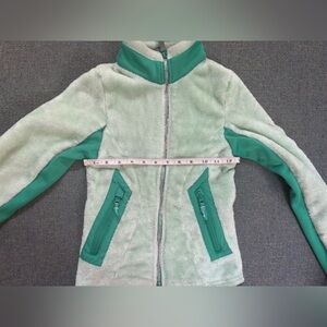 Champion Light Green Fleece Jacket- Girls 7/8
